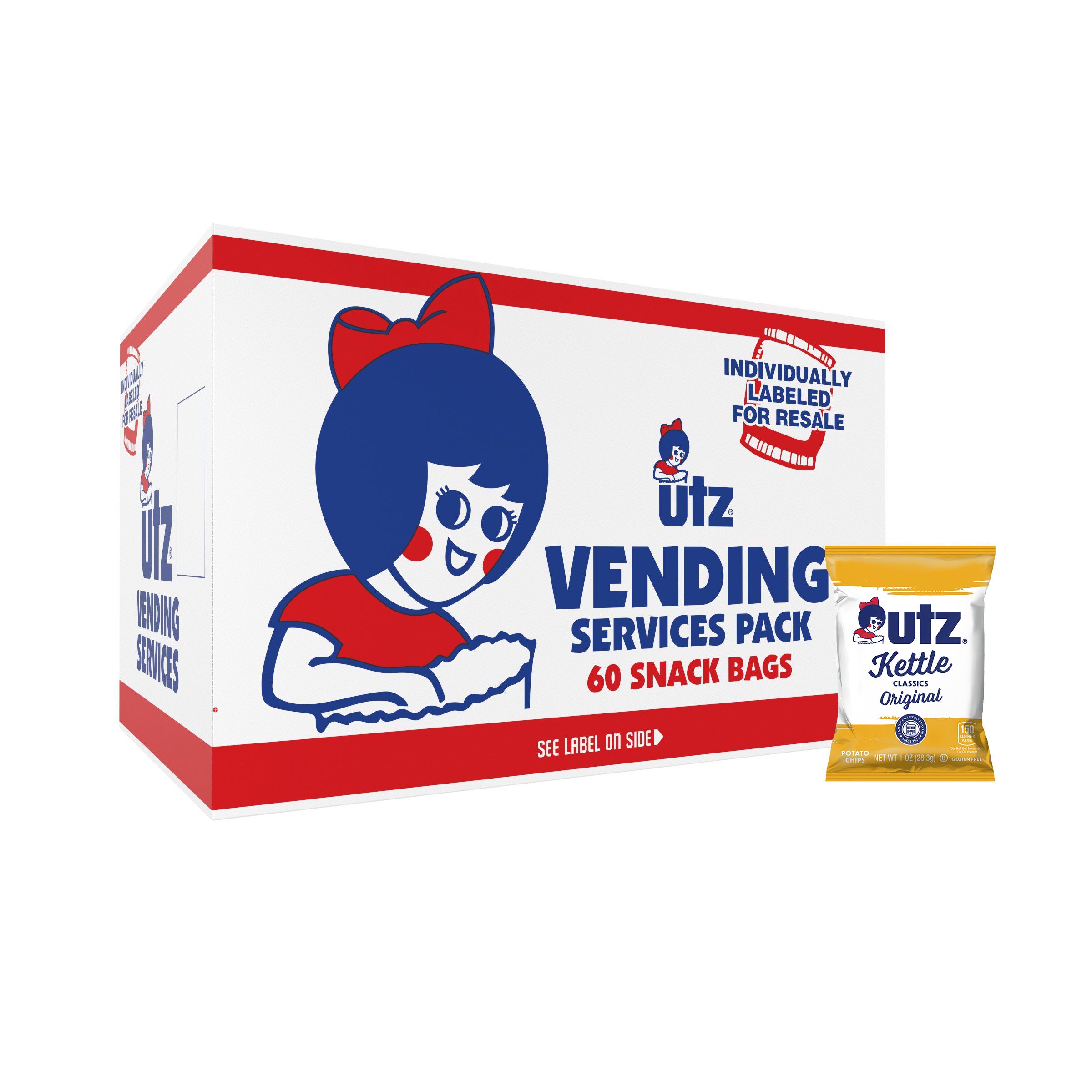 Utz Kettle Classics Potato Chips Original 1 oz.