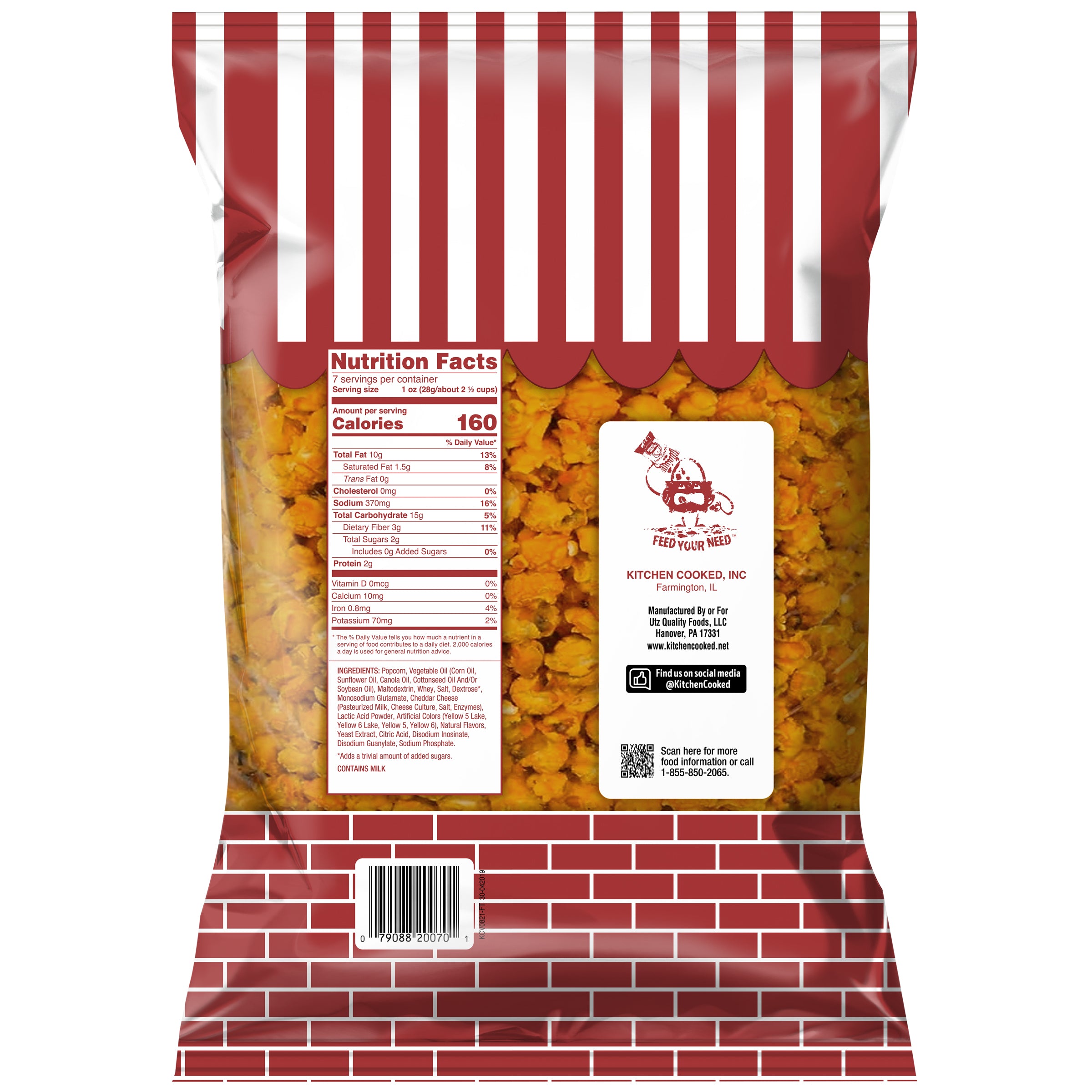 Kitchen Cooked® Cheese Popcorn