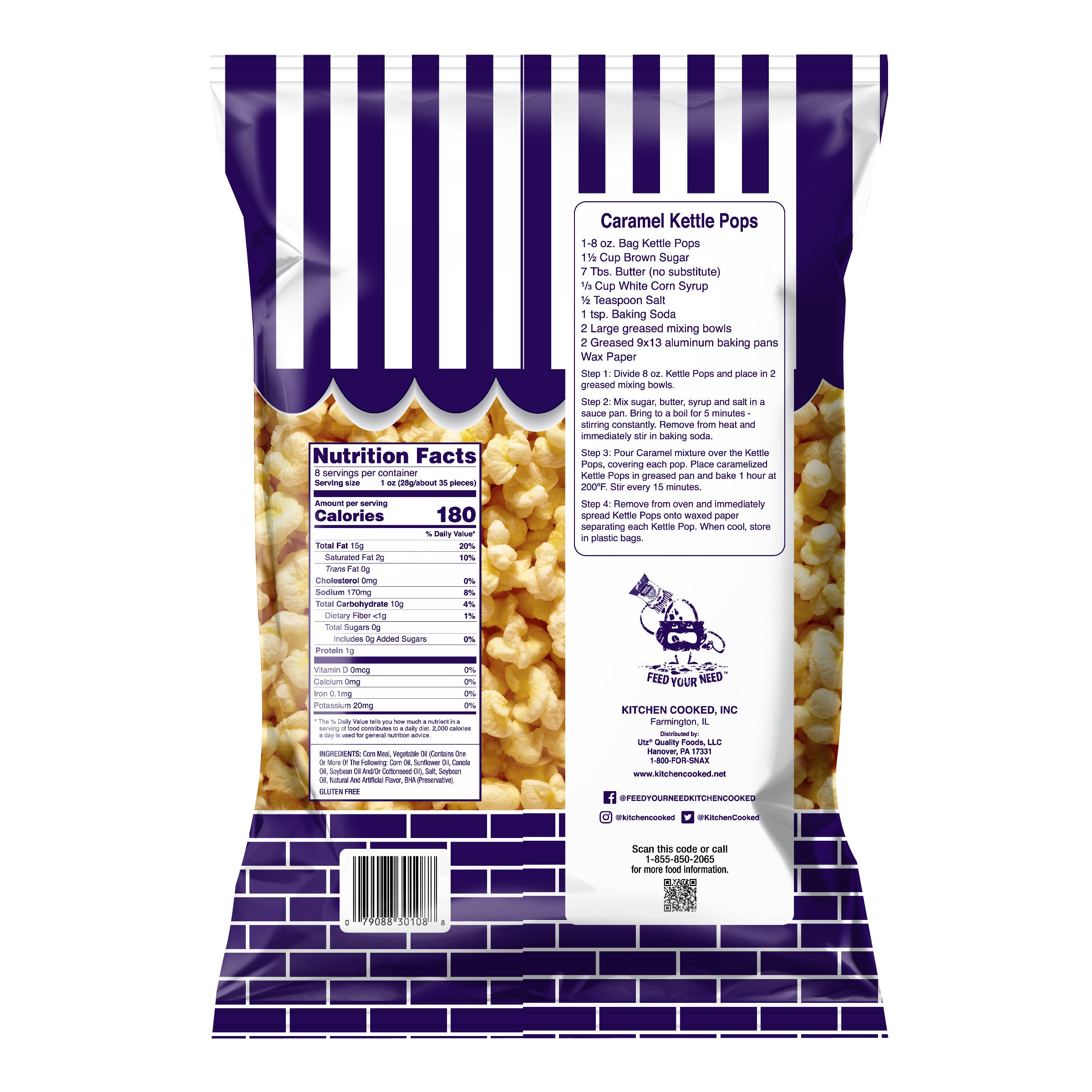 Kitchen Cooked® Kettle Pops Popcorn