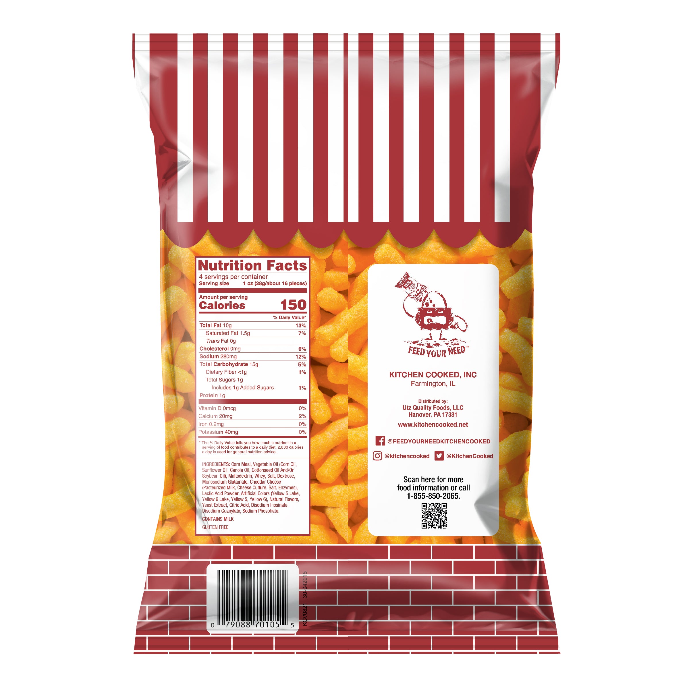 Kitchen Cooked Cheese Curls Kettle Kurls