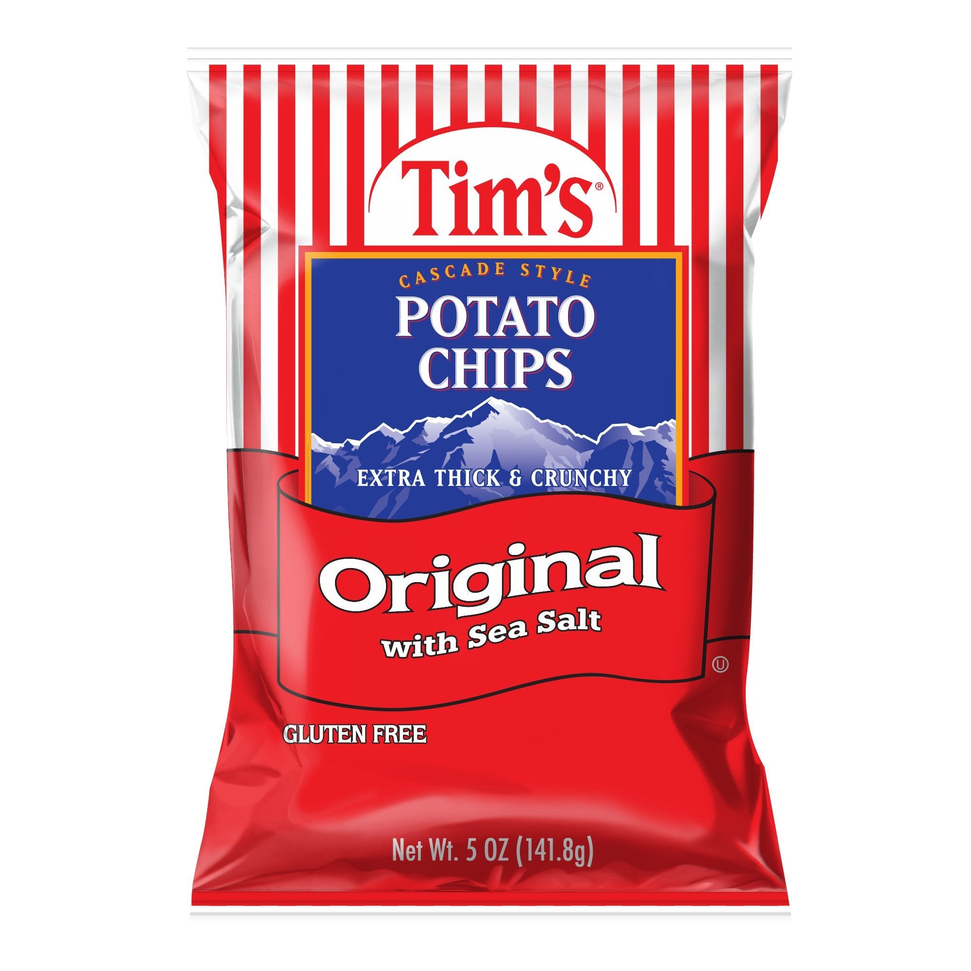 Tim's Potato Chips, Original Potato Chips Tim's Cascade Snacks 