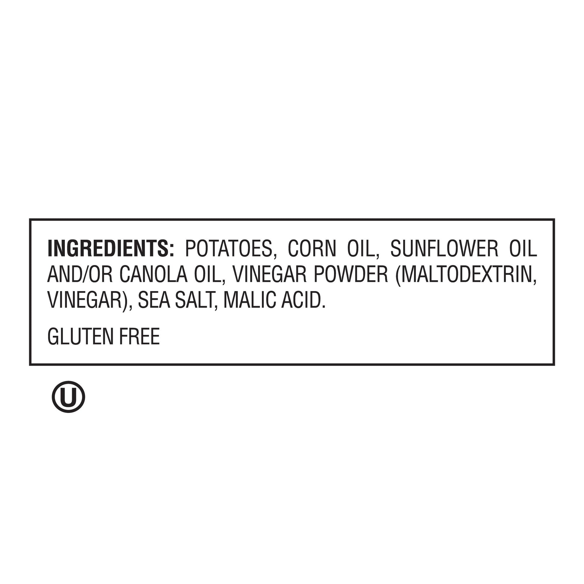 Tim's Potato Chips, Sea Salt & Vinegar Potato Chips Tim's Cascade Snacks 