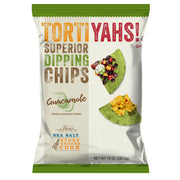 TORTIYAHS®! Superior Dipping Chips, Guacamole C/D Tortillas Tortiyahs 10 oz. - 9 count | guacamole chips