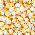 Close-up of popcorn kernels