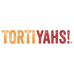 Text 'TORTIYAHS!' in orange and red on a white background