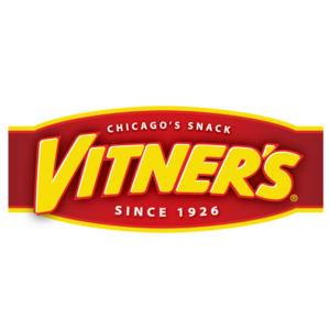 Vitner's logo with red and yellow colors on a white background